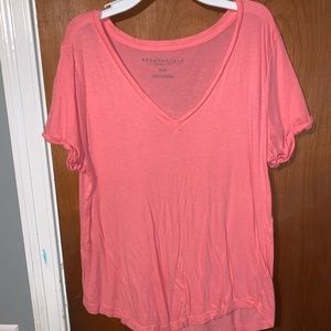 Pink short sleeve shirt from Aeropostale
